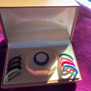 Vintage Gucci bangle watch